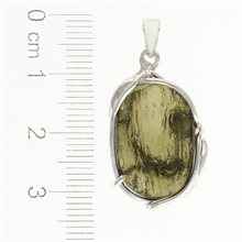 Ciondolo Argento con codice moldavite MS26-285