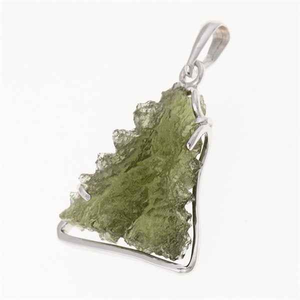 Ciondolo dorato con codice moldavite 7943