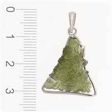 Ciondolo dorato con codice moldavite 7943