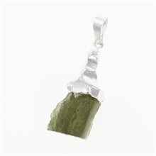 Ciondolo con moldavite 038 naturale