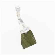 Ciondolo con moldavite 038 naturale