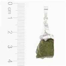 Ciondolo con moldavite 038 naturale