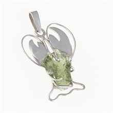 Ciondolo Argento con moldavite – Cancer 011