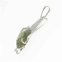 Ciondolo Argento con moldavite – Cancer 011
