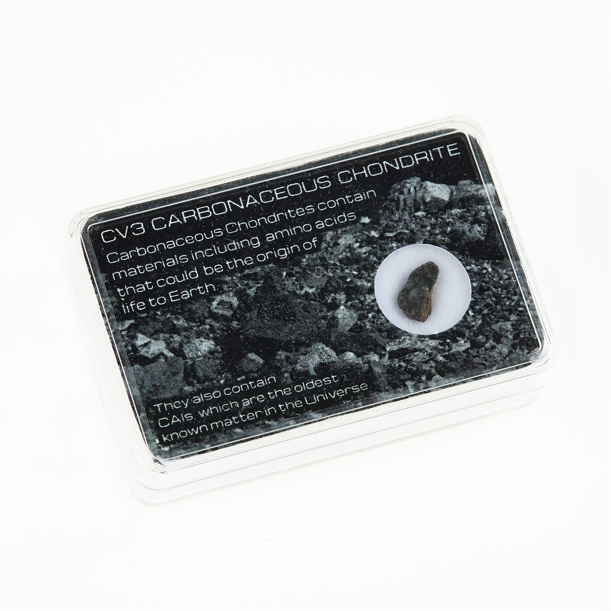 Meteorite - carbonaceous chondrite Met-CV3