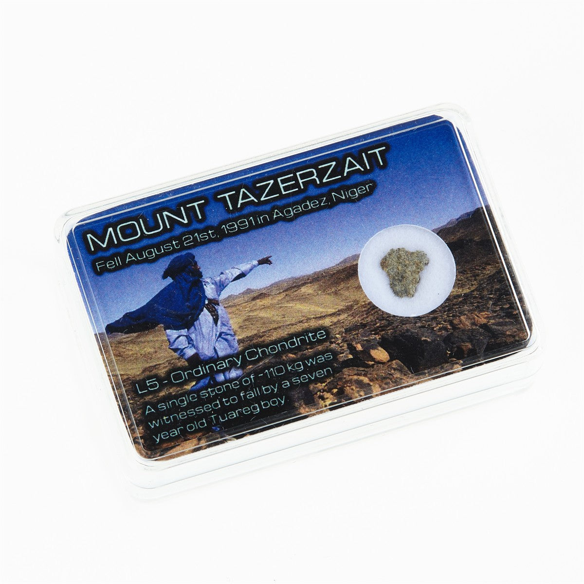 Meteorite - Mount Tazerzait - Met - MT