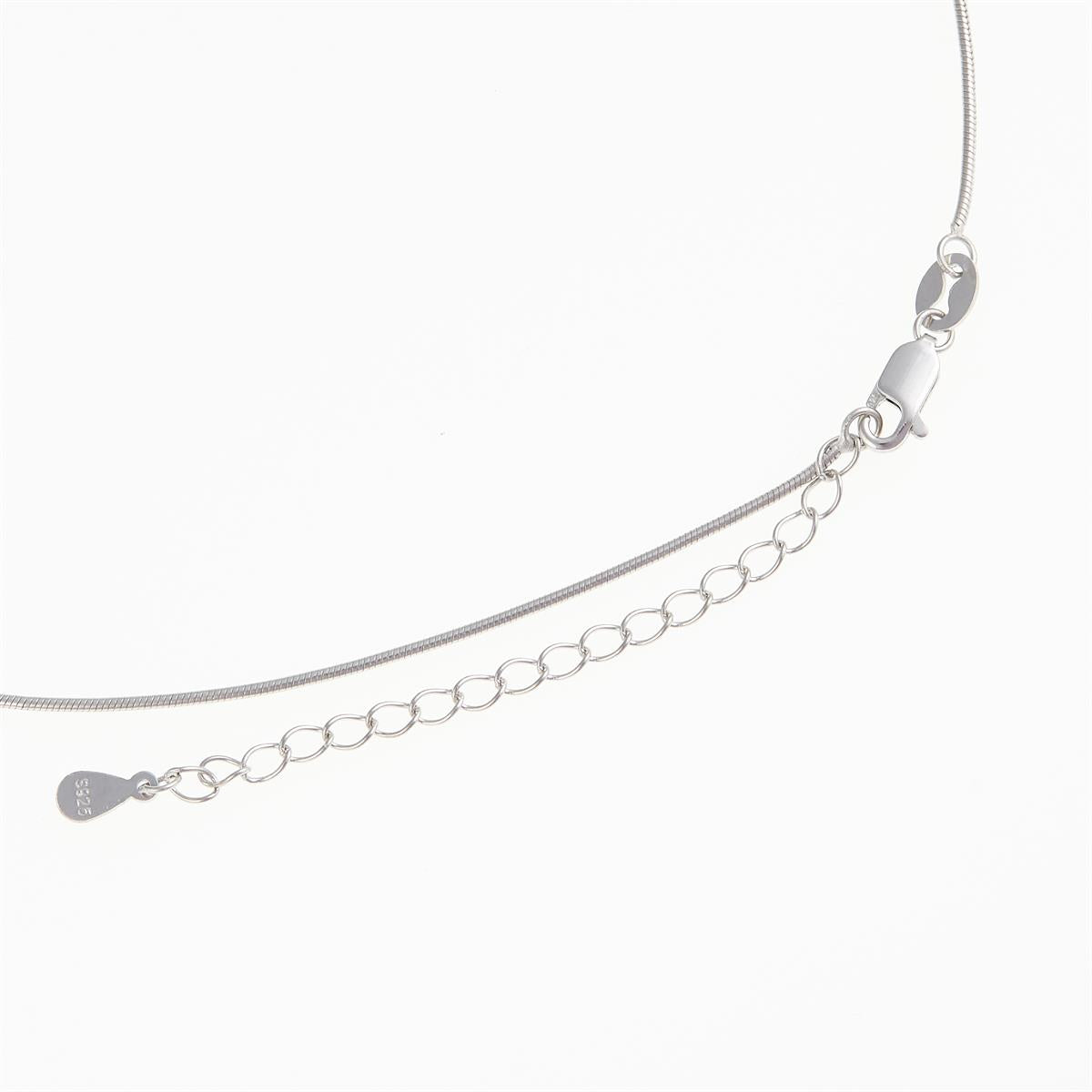 Silver chain - Snake