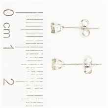 Orecchini in argento con Moldaviti 012