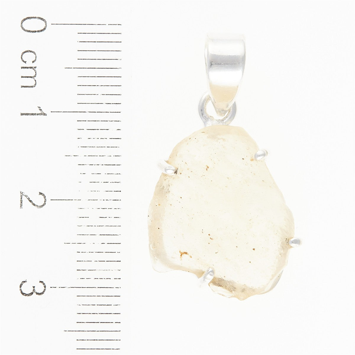 Silver pendant with Libyan glass SATLDG001