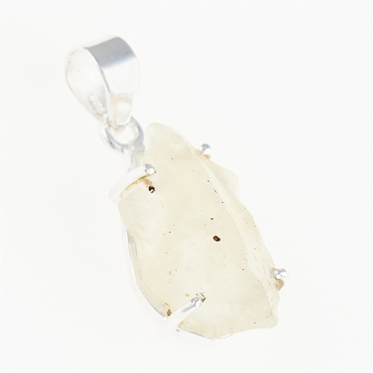 Silver pendant with Libyan glass SATLDG001A