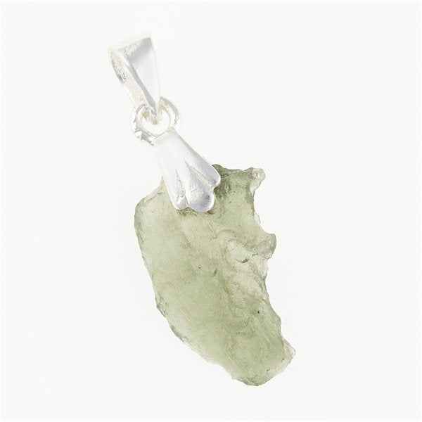 Ciondolo Argento con codice moldavite 001-1