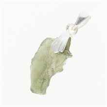 Ciondolo Argento con codice moldavite 001-1