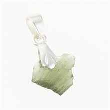 Ciondolo Argento con codice moldavite 001-10