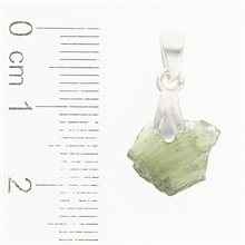 Ciondolo Argento con codice moldavite 001-10