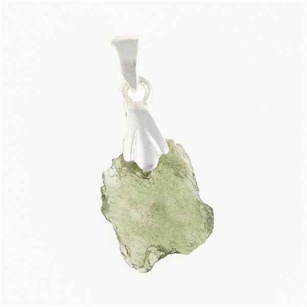Ciondolo Argento con codice moldavite 001-11
