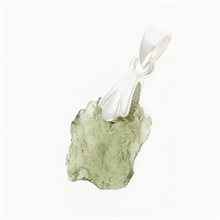 Ciondolo Argento con codice moldavite 001-11