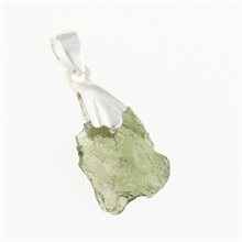 Ciondolo Argento con codice moldavite 001-11