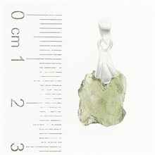 Ciondolo Argento con codice moldavite 001-11