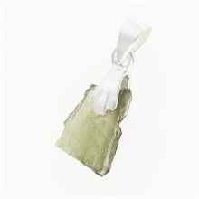 Ciondolo Argento con codice moldavite 001-12