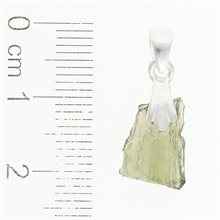 Ciondolo Argento con codice moldavite 001-12