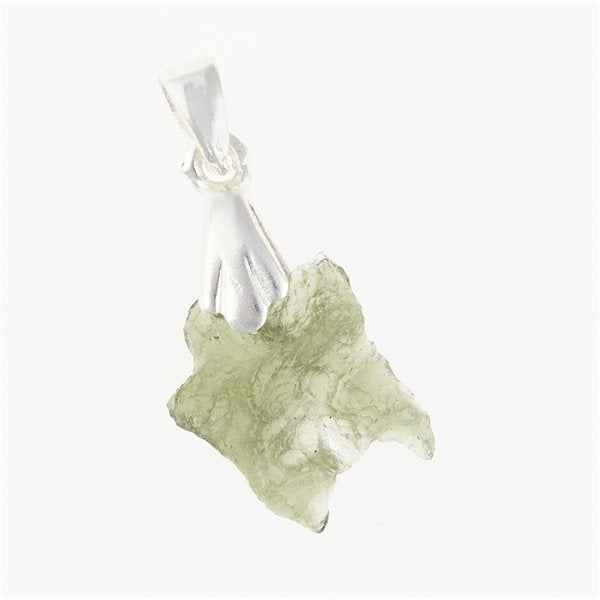 Ciondolo Argento con codice moldavite 001-13