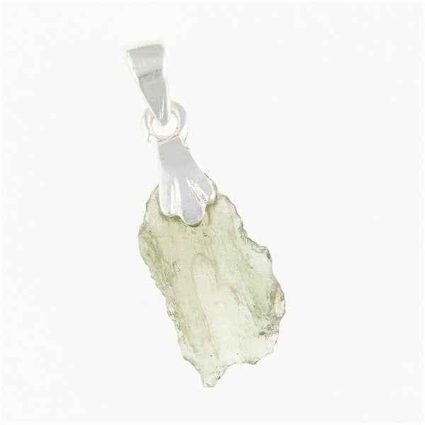 Ciondolo Argento con codice moldavite 001-15