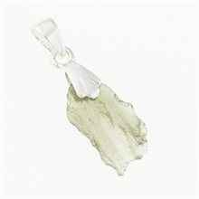 Ciondolo Argento con codice moldavite 001-15