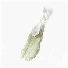 Ciondolo Argento con codice moldavite 001-15