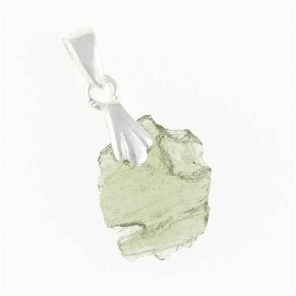 Ciondolo Argento con codice moldavite 001-2