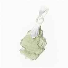 Ciondolo Argento con codice moldavite 001-2