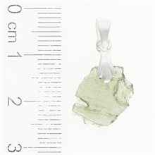 Ciondolo Argento con codice moldavite 001-2