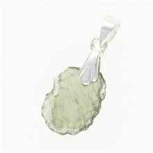 Ciondolo Argento con codice moldavite 001-3