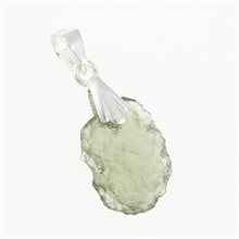 Ciondolo Argento con codice moldavite 001-3