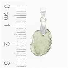 Ciondolo Argento con codice moldavite 001-3