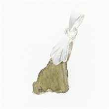 Ciondolo Argento con codice moldavite 001-4