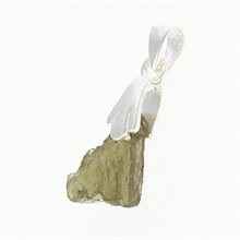 Ciondolo Argento con codice moldavite 001-4