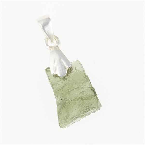 Ciondolo Argento con codice moldavite 001-5