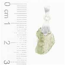 Ciondolo Argento con codice moldavite 001-6