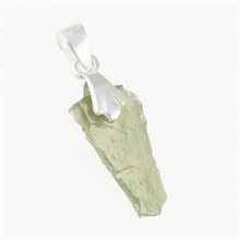 Ciondolo Argento con codice moldavite 001-7