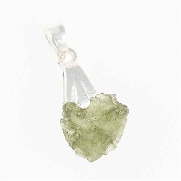 Ciondolo Argento con codice moldavite 001-8