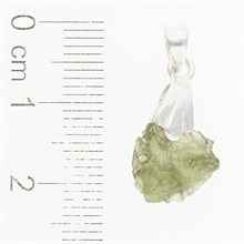Ciondolo Argento con codice moldavite 001-8