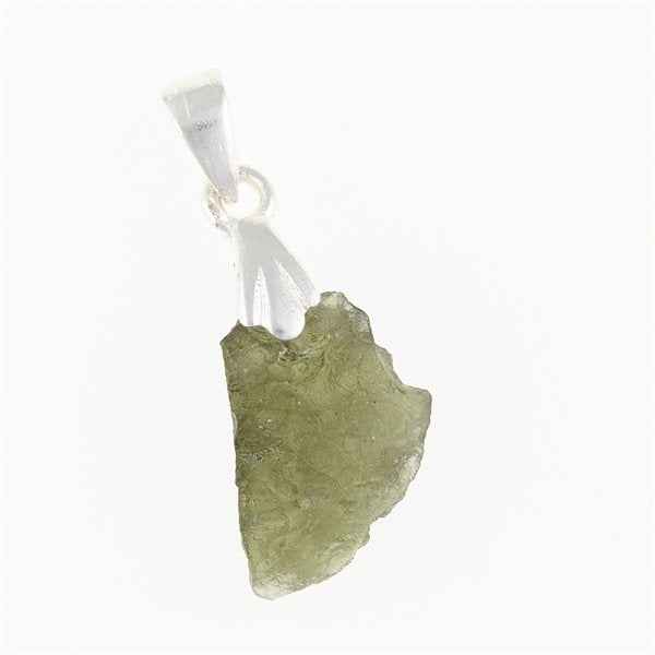 Ciondolo Argento con codice moldavite 001-9