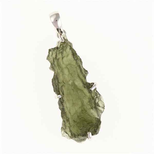 Ciondolo Argento con codice moldavite SM11999