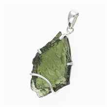 Ciondolo Argento con codice moldavite SM12004