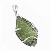 Ciondolo Argento con codice moldavite SM12004