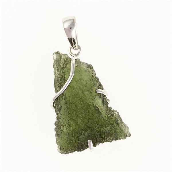 Ciondolo Argento con codice moldavite SM12009