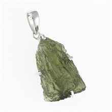 Ciondolo Argento con codice moldavite SM12011