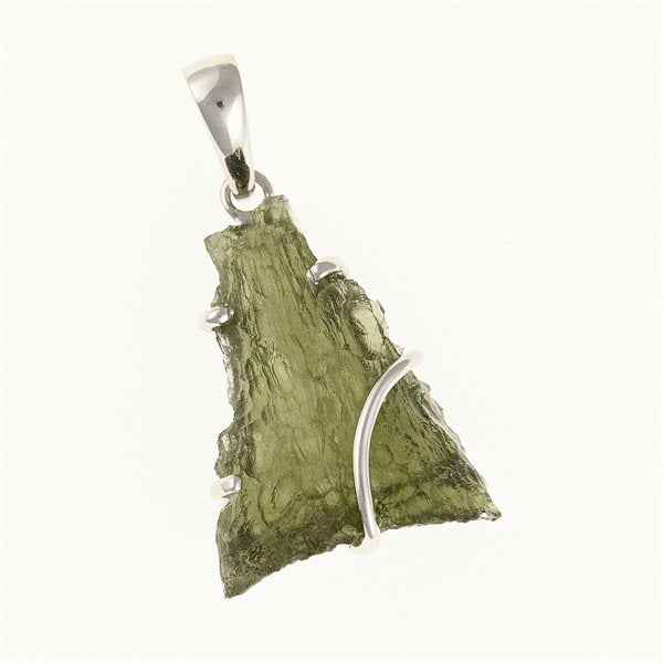 Ciondolo Argento con codice moldavite SM12027
