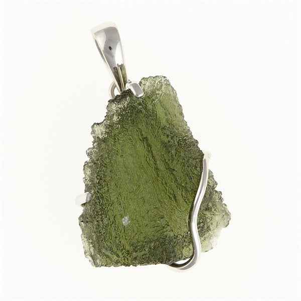 Ciondolo Argento con codice moldavite SM12031