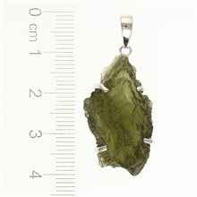 Ciondolo Argento con codice moldavite SM12033